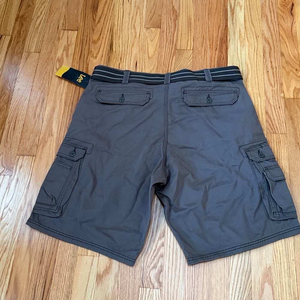 Men's Dungarees New Belted Wyoming Cargo Shorts VAPOR Size 38 - Picture 3 of 5